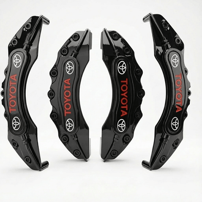 Toyota Brake Caliper Covers – Universal Fit – Black brake caliper covers by AutoMontra