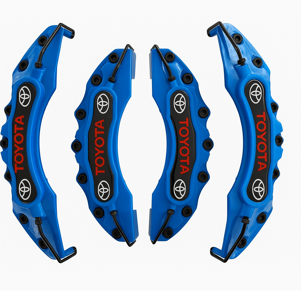 Toyota Brake Caliper Covers – Universal Fit – Blue brake caliper covers by AutoMontra