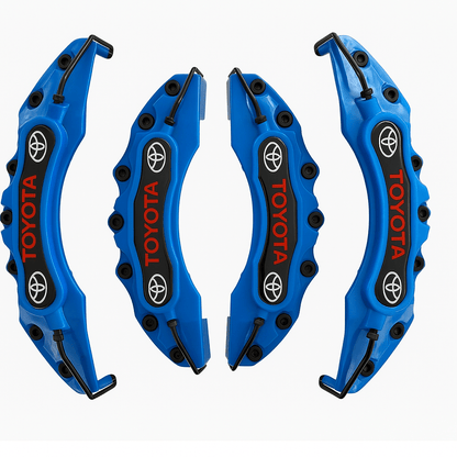 Toyota Brake Caliper Covers – Universal Fit – Blue brake caliper covers by AutoMontra