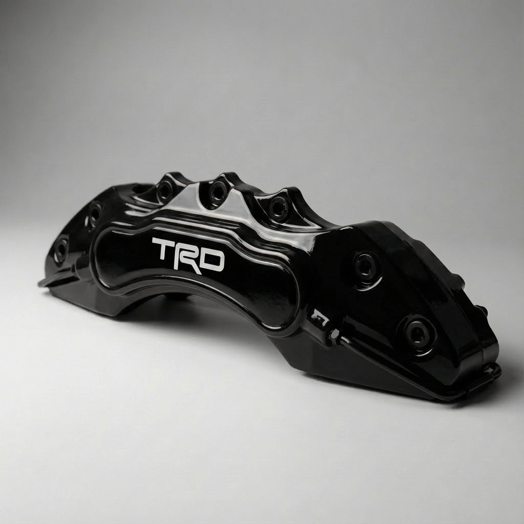 TRD Brake Caliper Covers – Universal Fit – Black brake caliper covers by AutoMontra
