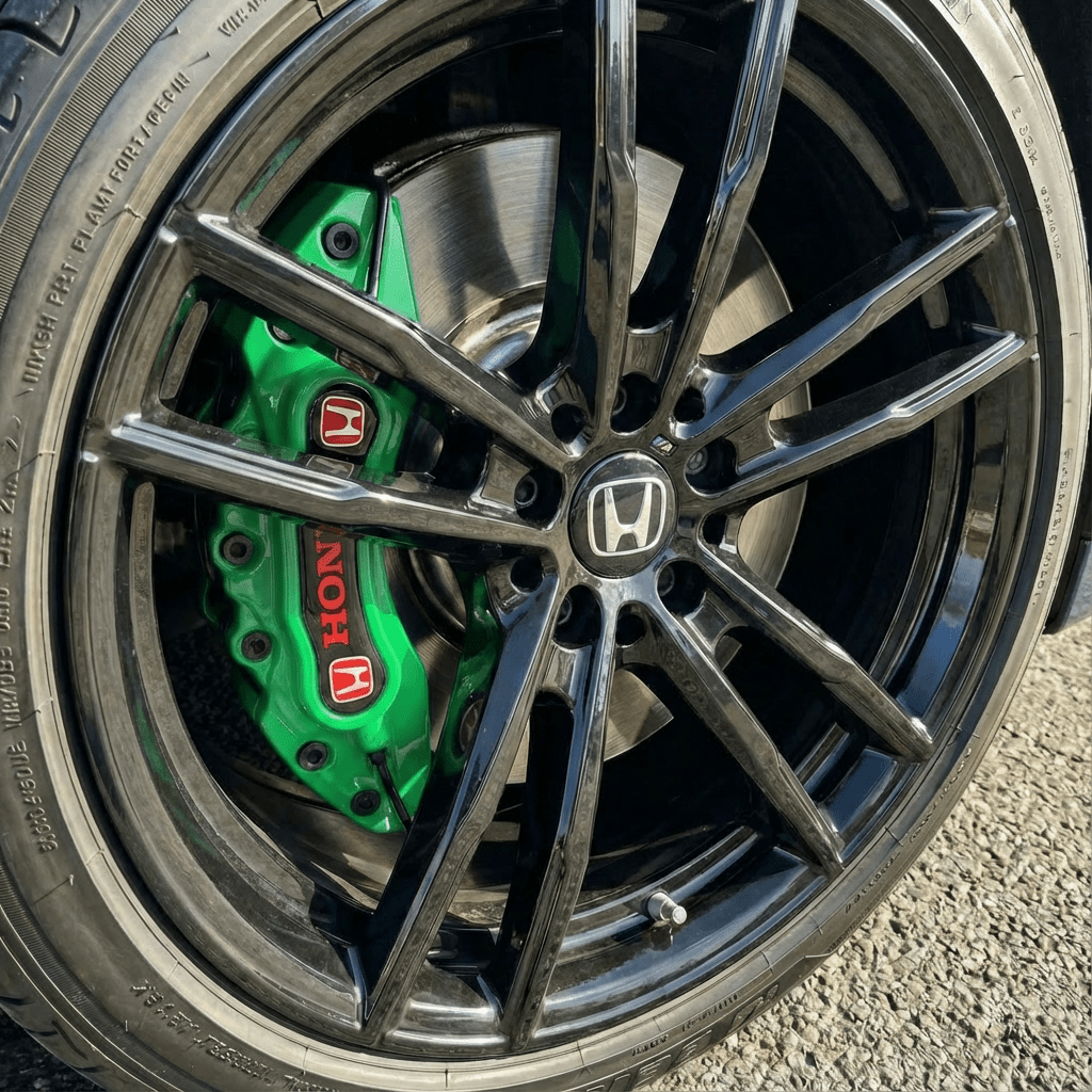 Honda Brake Caliper Covers - Universal Fit – Green brake caliper covers by AutoMontra