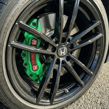 Honda Brake Caliper Covers - Universal Fit – Green brake caliper covers by AutoMontra