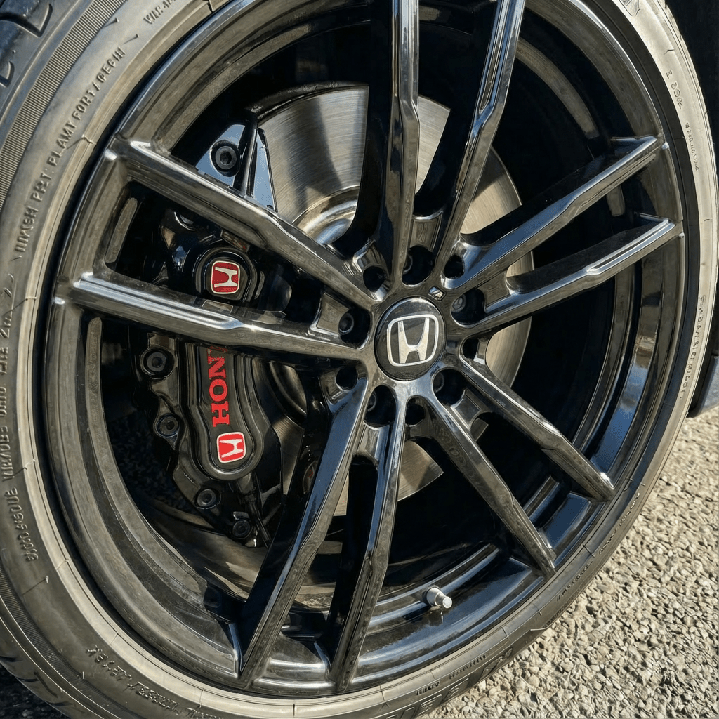 Honda Brake Caliper Covers - Universal Fit – Black brake caliper covers by AutoMontra