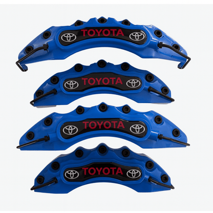 Toyota Brake Caliper Covers – Universal Fit – Red brake caliper covers by AutoMontra