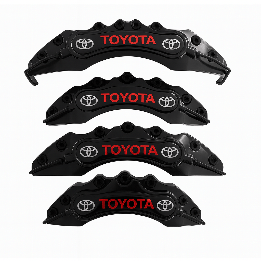 Toyota Brake Caliper Covers – Universal Fit – Black brake caliper covers by AutoMontra