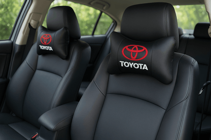 Toyota Neck Pillow – Memory Foam Ergonomic Car Headrest Cushion – brake caliper covers by AutoMontra
