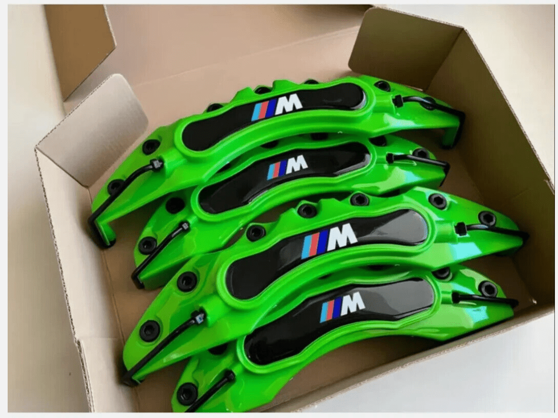 BMW M Brake Caliper Covers - Universal Fit – Green brake caliper covers by AutoMontra
