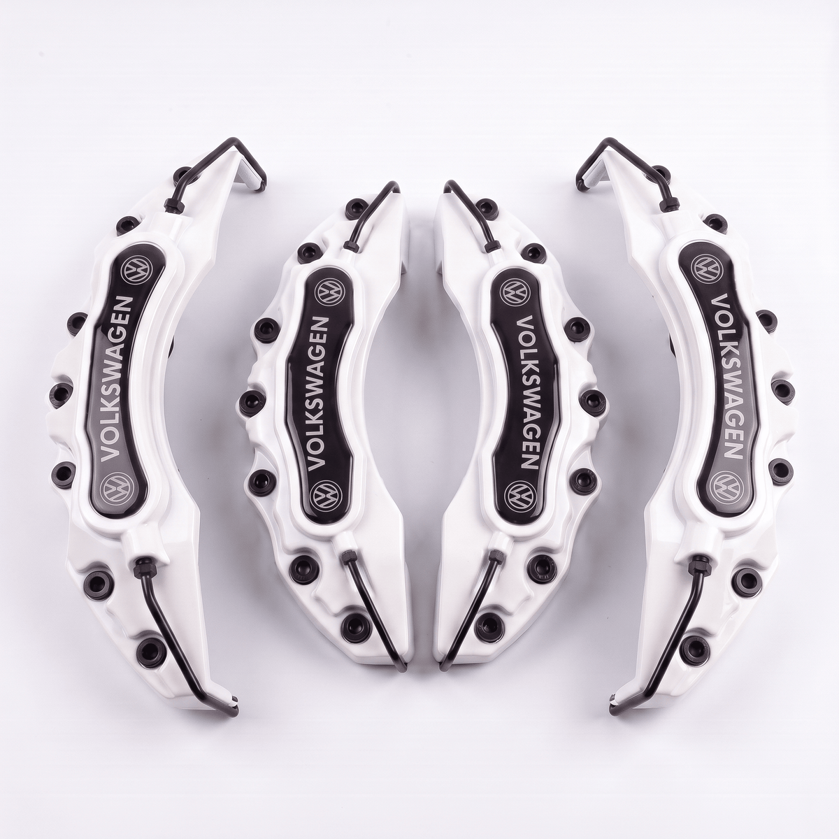 Volkswagen Performance Brake Caliper Covers – Universal Fit – White brake caliper covers by AutoMontra