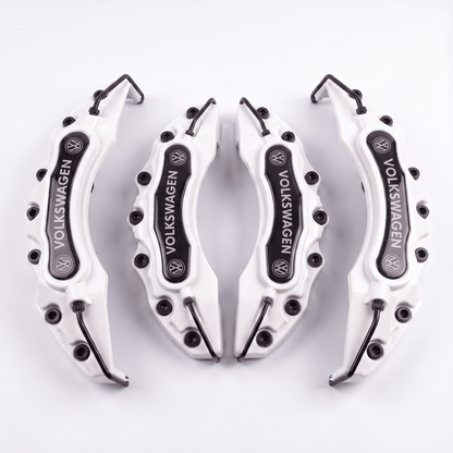 Volkswagen Performance Brake Caliper Covers – Universal Fit – White brake caliper covers by AutoMontra