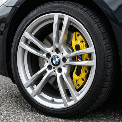 BMW M Brake Caliper Covers - Universal Fit – Yellow brake caliper covers by AutoMontra