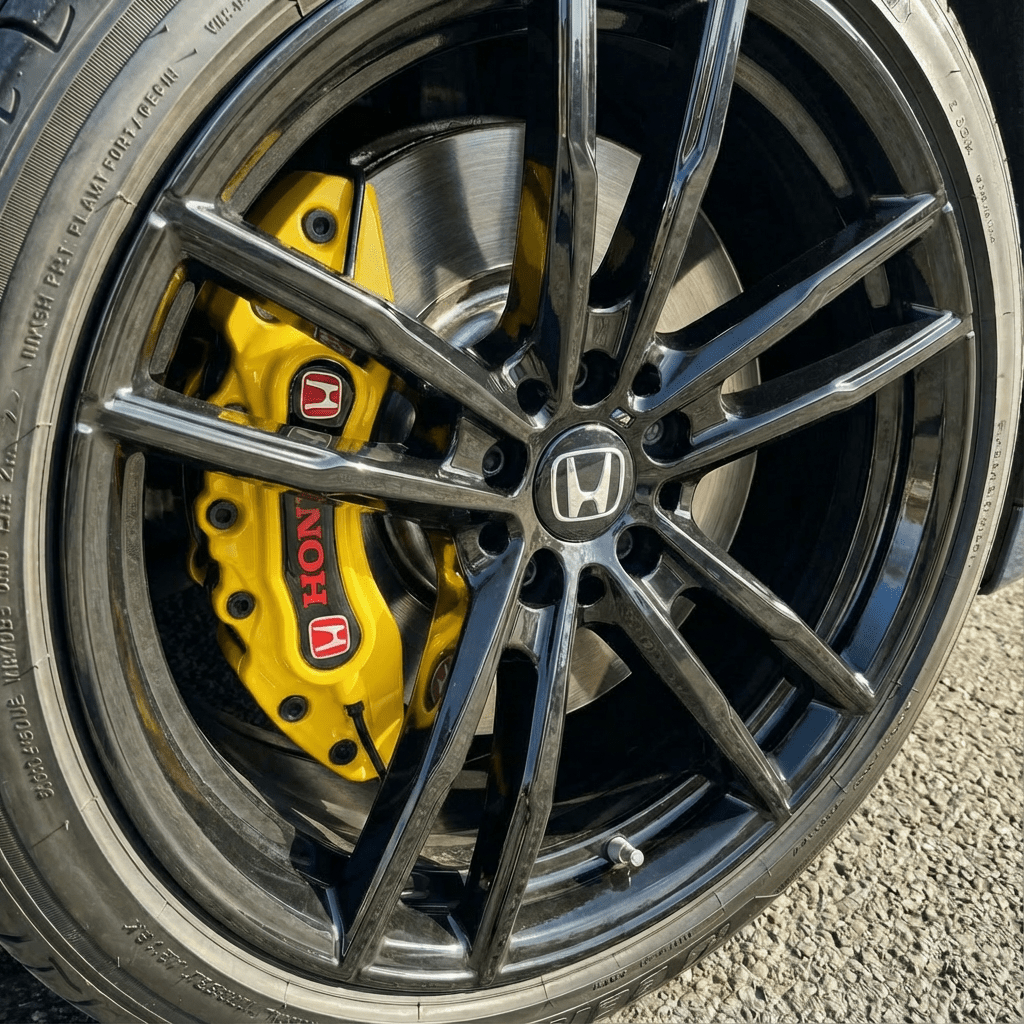 Honda Brake Caliper Covers - Universal Fit – Yellow brake caliper covers by AutoMontra