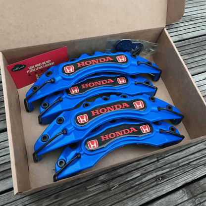 Honda Brake Caliper Covers - Universal Fit – Blue brake caliper covers by AutoMontra