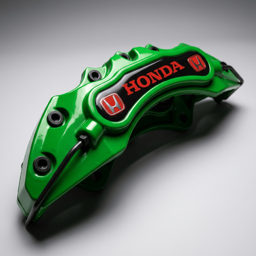 Honda Brake Caliper Covers - Universal Fit – Green brake caliper covers by AutoMontra