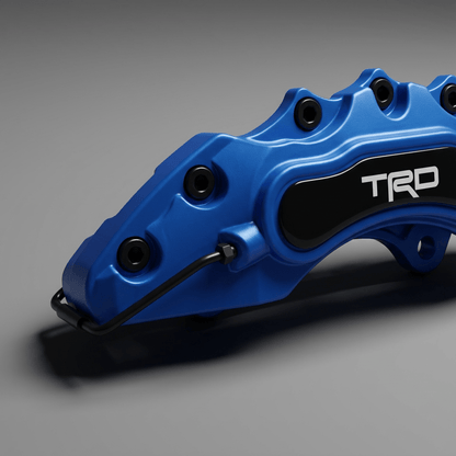 TRD Brake Caliper Covers – Universal Fit – Blue brake caliper covers by AutoMontra