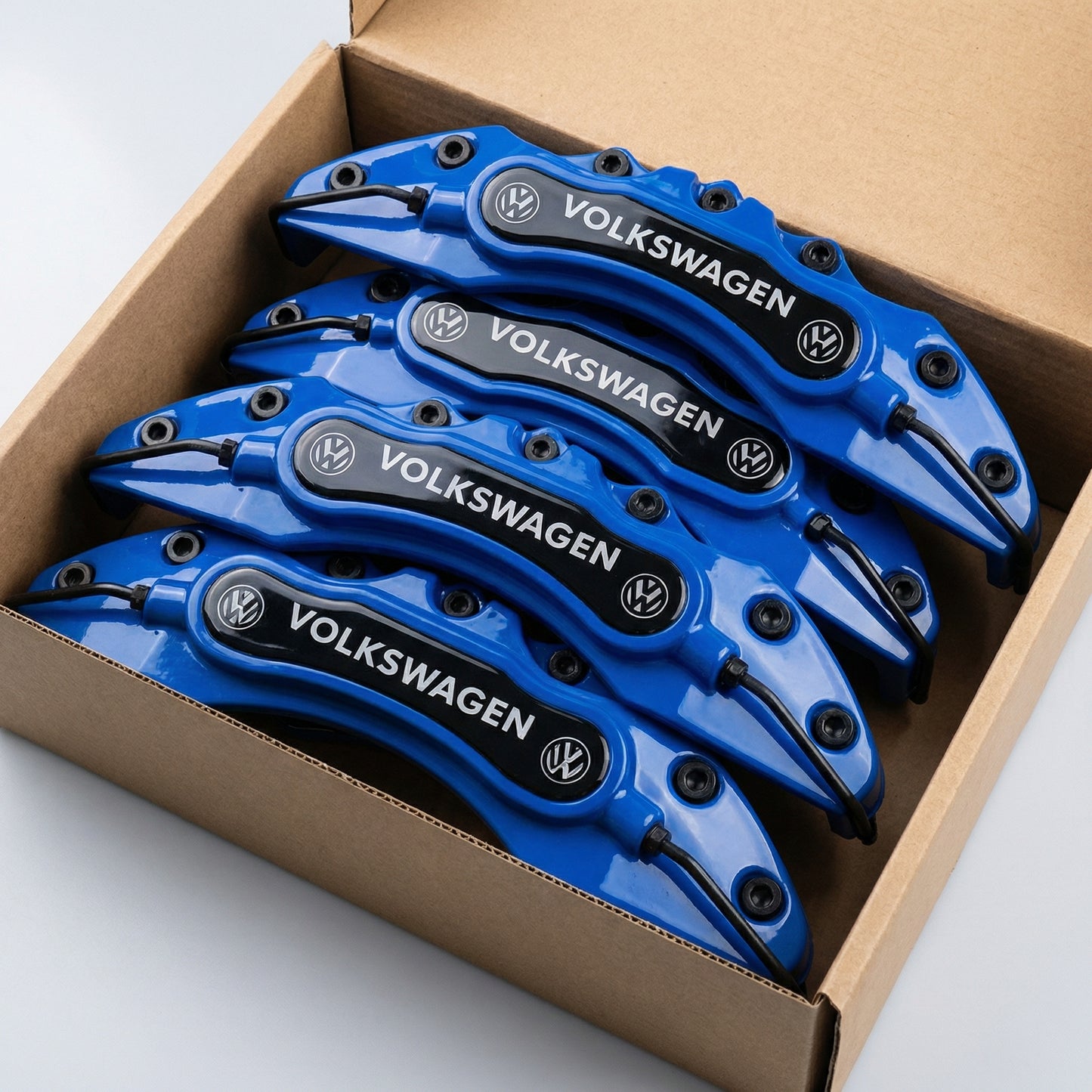 Volkswagen Performance Brake Caliper Covers – Universal Fit – Blue brake caliper covers by AutoMontra