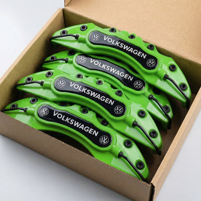 Volkswagen Performance Brake Caliper Covers – Universal Fit – Green brake caliper covers by AutoMontra