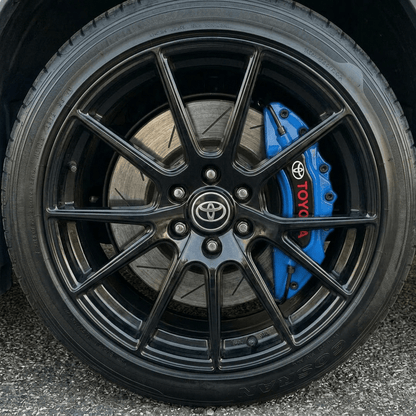 Toyota Brake Caliper Covers – Universal Fit – Red brake caliper covers by AutoMontra