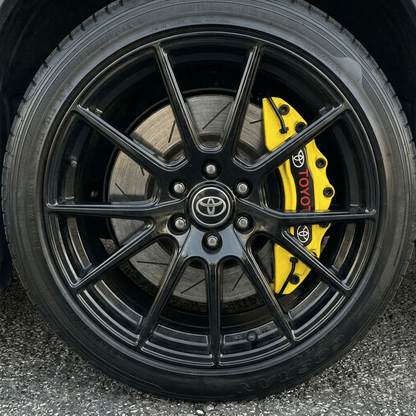 Toyota Brake Caliper Covers – Universal Fit – Yellow brake caliper covers by AutoMontra