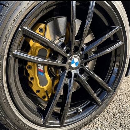 BMW M Brake Caliper Covers – Yellow brake caliper covers by AutoMontra