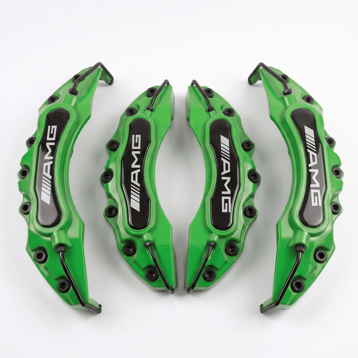 Mercedes AMG Brake Caliper Covers - Universal Fit – Green brake caliper covers by AutoMontra