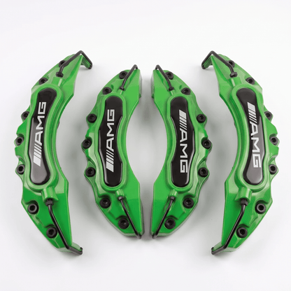Mercedes AMG Brake Caliper Covers - Universal Fit – Green brake caliper covers by AutoMontra