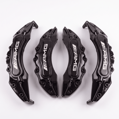 Mercedes AMG Brake Caliper Covers - Universal Fit – Black brake caliper covers by AutoMontra